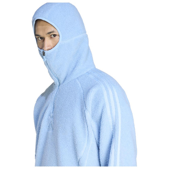 Adidas Ανδρικό φούτερ Borg Fleece Teamgeist 1/4-Zip Hoodie